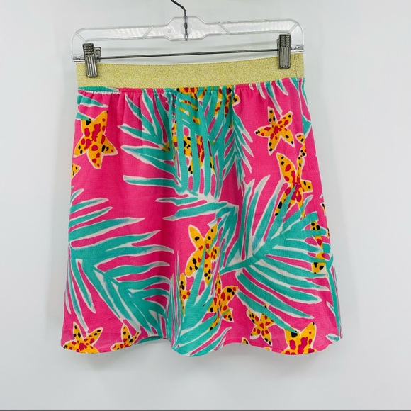 Lilly Pulitzer Pink Tropical Skirt Small - Picture 1 of 8